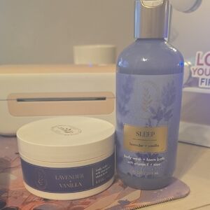 Bath And Body Works Lavender Vanilla Body Care Set